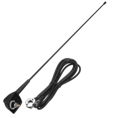 ☌✕ Car Roof Mount Antenna Aerial Base Mast Wire Cable FM AM Amplifier Signal Compatible For 106 205 206 306 307 309 406 806