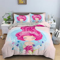 Dancing Girl Duvet Cover Ballet Girls Bedding Set Bed Linen Home Textile Bedclothes Soft Bed Set QueenKing Size for Kids