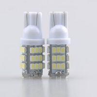 ELEC โคมไฟแอลอีดีซุปเปอร์สว่าง12V ไฟรถยนต์ T10 42 SMD3528ไฟหน้า LED รถยนต์20ชิ้น