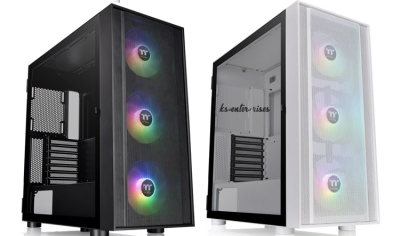 CASE THERMALTAKE H570 TG ARGB (3 x FAN ARGB) Mesh BLACK / SNOW / WHITE Tempered Glass /Brown Box