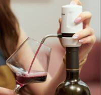 Vinaera Travel - Electronic Wine Aerator เครื่องรินไวน์อัตโนมัติ เพิ่มอากาศไวน์อัตโนมัติ