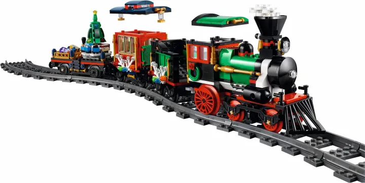 lego christmas train set