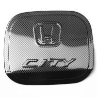 2009-2021 Honda -CITY สติ๊กเกอร์ฝาครอบถังเชื้อเพลิงเหล็กฝาถังน้ำมันสติ๊กเกอร์ตกแต่งสติกเกอร์สแตนเลส304