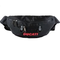 Ducati กระเป๋าคาดเอวดูคาติ Size 33x12x7 cm. DCT49 170 Black
