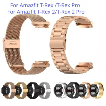 Watch Strap For Xiaomi Amazfit T-Rex Pro T-Rex 2WatchBand Silicone Bracelet  Breathable Wrist Strap For Amazfit Trex Sport Band