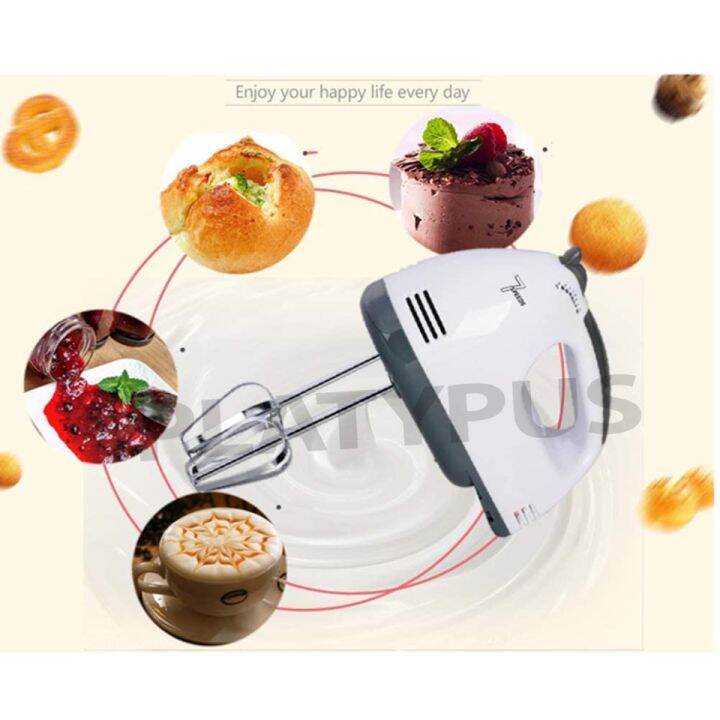 HEAVY DUTY 7 Speed Scarlett Electric Hand Mixer Professional Electric