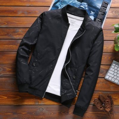 CODTheresa Finger 【M-4XL】Mens casual jackets personalized fashion jackets long-sleeved jackets fashion jackets male Korean jackets.