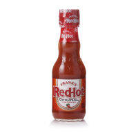 [คีโต] ซอสพริก แฟรงค์ เรดฮอต ออริจินอล 148 มล. Franks RedHot Original 148 ml. -สินค้านำเข้า-