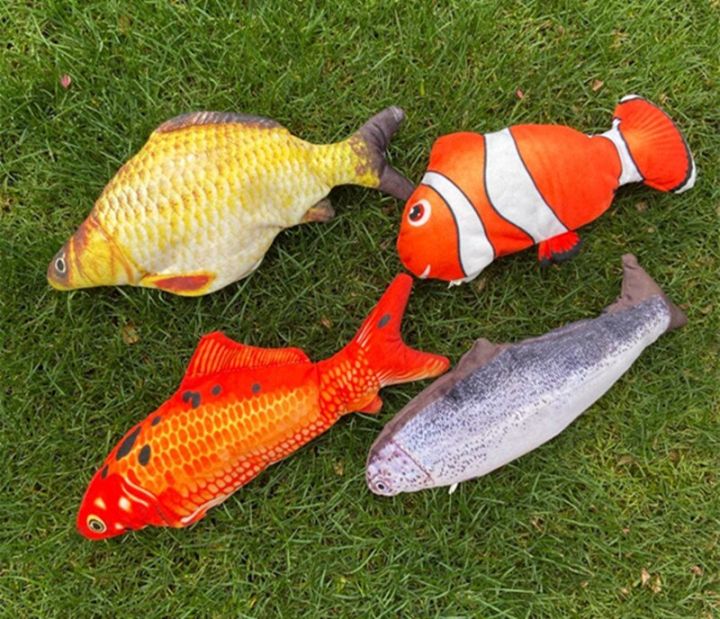 ของเล่นปลาตุ๊กตาไฟฟ้าจำลองสำหรับเด็กทารกไฟฟ้าสำหรับนอนปริศนาทารกการศึกษาปฐมวัย