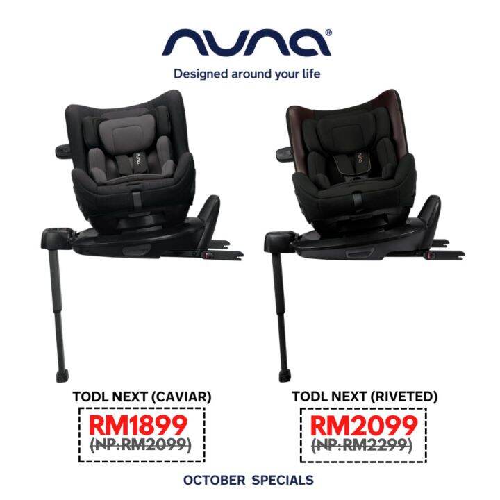 Nuna Todl Next 360 rotating car seat Lazada