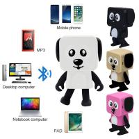 Mini Smart Dancing Robot Dog Bluetooth Speakers Super Bass Stereo Subwoofer