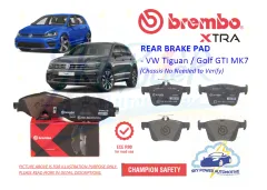 BREMBO XTRA VOLKSWAGEN GOLF GTI / TSI (MK6) / JETTA 1.4 / SCIROCCO