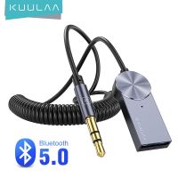 KUULAA Bluetooth 5.0 Receiver For Wireless USB Adapter Speaker Headphones 3.5mm 3.5 Jack Aux Audio Music Bluetooth Transmitter