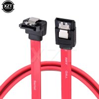 ✧ Hot Selling 1pcs 2X Serial SATA ATA RAID DATA HDD Hard Drive Signal Cable Straight - Right Angle