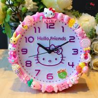 Hokawaii Sanrio Hello My Melody การ์ตูนแฟชั่นนาฬิกาปลุกนักเรียนนาฬิกาปลุกสาวหัวใจนาฬิกาตั้งโต๊ะข้างเตียง Lazy Clock