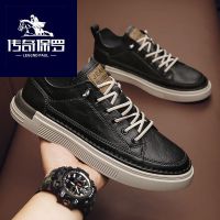 ♠ Legendary Paul hot style all-match trendy mens shoes new ultra-light flat campus trendy shoes British business casual shoes