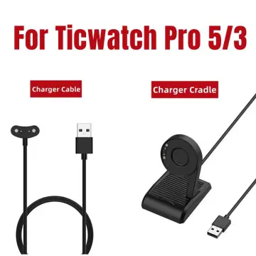  Ticwatch Pro 5 / Pro 3 Ultra GPS/Pro 3 GPS / E3 Charging Cable  Replacement Charging Cable Magnetic Charger Pro 3 GPS/Pro 3 Ultra GPS / E3  Smartwatch : Electronics