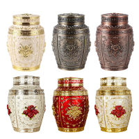 Pet Urns คอนเทนเนอร์สำหรับ Ashes Coffin Box Urns สำหรับ Human Ashes Pet Memorial Keepsake Urns โลหะ Cremation Urns สัตว์ Urn Funeral