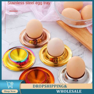 ▲✘ Stainless Steel Soft Boiled Egg Cups Egg Holder Tabletop Cup Kitchen Tools Sets Breakfast Steam Rack Mold For Eggs Poach