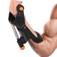 Hand Grip Exercise Wrist Arm Trainer Adjustable Anti-slide Device Strength Muscle Forearm Training Sports Home Gym Equipment Protective Gear