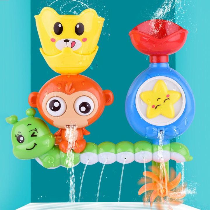 sunyueyden-เด็กเด็กอาบน้ำของเล่นผนัง-sunction-น้ำเล่นเกมสปริงเกลอร์-ลิง