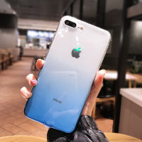 Simplicity Gradient Ultrathin Soft Case For iPhone X Xs Max Xr Silicone Dust plug Case For iphone 6 6s 7 8 plus clear Tpu Case