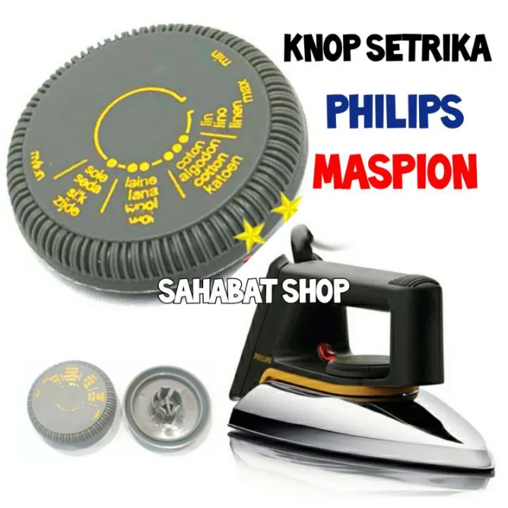 KNOP PUTARAN PENGATUR SUHU SETRIKA PHILIPS HD 1172 / MASPION DLL