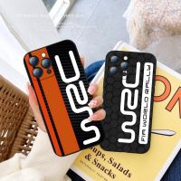 For iPhone WRC Rally Racing logo Phone Case For iPhone 14 13 12 11 XS X 8 7 6 Plus Mini Pro Max SE 2024 Soft Black Phone Cover