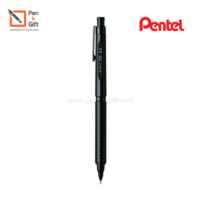 Pentel Mechanical Pencil ORENZ NERO 0.3mm, 0.5mm - PENTEL ดินสอกดเพนเทล ออเรนซ์นีโร ขนาด 0.3 มม. และ 0.5 มม. [Penandgift]