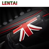 LENTAI 1Pc Auto Car Handbrake cover Leather For Seat Leon Ibiza Renault Duster Megane 2 Logan Captur Clio Mazda 3 6 CX-5