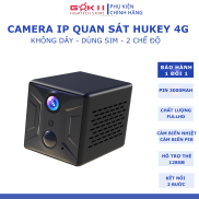 Camera MINI Gắn Sim 4G Dùng Pin Siêu Nét FullHD 1080P Quan Sát Từ Xa Qua