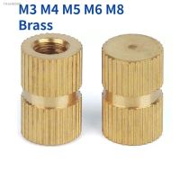 ◐ 5/10/20/50pcs M3 M4 M5 M6 M8 Solid Brass Copper Type B Blind Hole Hot Melt Injection Molding Knurl Nut Insert Embedded Nut