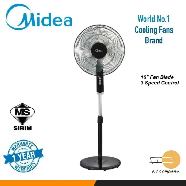 Midea Stand Fan 16 Inch Mf 16fs10n Panasonic Stand Fan 16 F Mx405 Random Color Toshiba Stand Fan Lazada