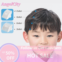 ?AngelCity เครื่องตัดผมเด็กทำงานเงียบเครื่องตัดผมแบบชาร์จไฟได้เครื่องเล็มผมสำหรับเด็กตัดผมกันน้ำ