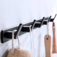 3456 Hooks Coat Rack Wall Mounted Heavy Duty Hanger, Metal Coat Hook Rail for Coat Clothes Hat Towel Jacket