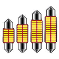 1 x Car Interior Light C5W Festoon 31mm 36mm 39mm 41mm LED Bulb Canbus No Error 12V 7000K White Reading Trunk License Plate Lamp Bulbs  LEDs HIDs