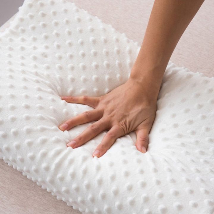 FANTASTECH Orthopedic Pillow Fiber Slow Rebound Memory Foam Pillow ...