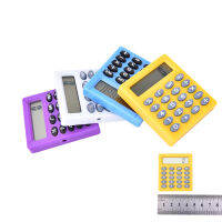 1pc Student Mini Electronic Calculator Candy Color Calculating Office Supplies Gift Coin Battery Drop Shipping