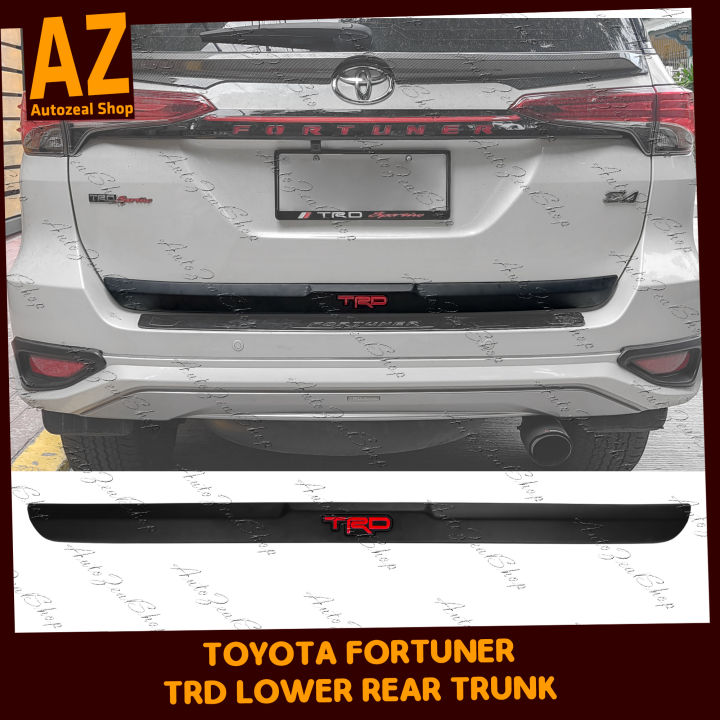 Toyota Fortuner 2016-2021 TRD Lower Rear Trunk Garnish | Lazada PH