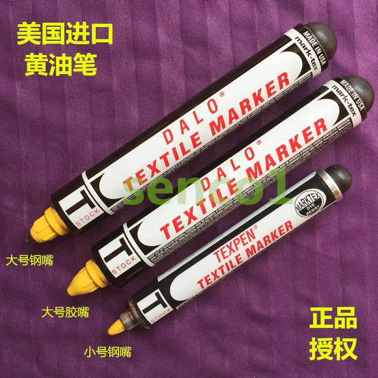 Dykem - Textile Texpen Black Fine Tip | 13030