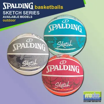  Spalding NBA Mini Rubber Outdoor Basketball , Blue/Green, Size  3, 22inch : Sports & Outdoors