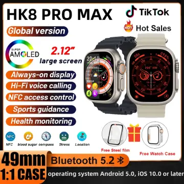 S8 Ultra Smart Watch Ultra IWO Series 8 49mm 2.0 inch Real HD Screen High  Refresh Men Sport Fitness Watch NFC Smartwatch 2023
