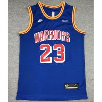 Hot Newest Top-quality New arrival 2022 2023 Newest shot goods Most popular 22/23 Top quality Ready Stock High quality 2022 new season NBA mens Golden State Warriors 23 Draymond Green city blue embroidery basketball jerseys jersey