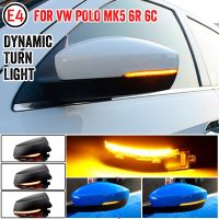 Car LED Dynamic Turn Signal Light Side Mirror Light Blinker Indicator For VW Polo MK5 Facelift 6C 2014-2017 6R 2009-2013