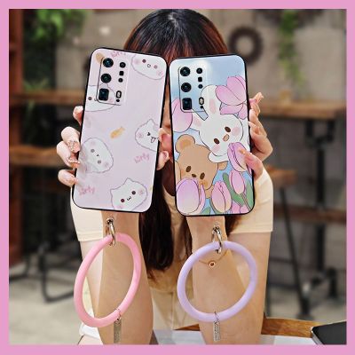 Cartoon protective Phone Case For Huawei P40 Pro+/P40 Pro Plus heat dissipation personality luxurious The New texture