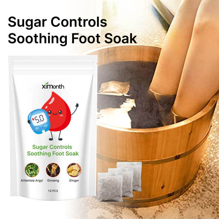 Sugar Control Therapeutic Foot Soak, Sugar Control Therapeutic Foot Soak Bag, Natural
