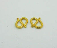 Clasp M Thai Baht Yellow Gold Plated