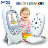 1Set Free Shipping Wireless Monitor For Baby or Oldman 2.4 Inch LCD display Night light Babysitter VB605 HD camera