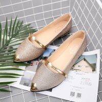 Womens Shoes Fashion Casual Summer 2022 Elegant Pearl Low Heel Shoes for Women Classic luxury Pumps Ladies Office Slip On Shoes