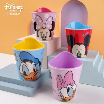 Disney Mickey Mouse Cartoon cups 316 stainless steel kids Mickey Sophia  Sport Bottles girls Princess Sophia Juice Milk cup